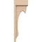 Ekena Millwork 3"W x 6"D x 18"H Thin Emerson Rough Cedar Woodgrain TimberThane Corbel, Primed Tan CORUR03X06X18EMRRCPR - alternate 4